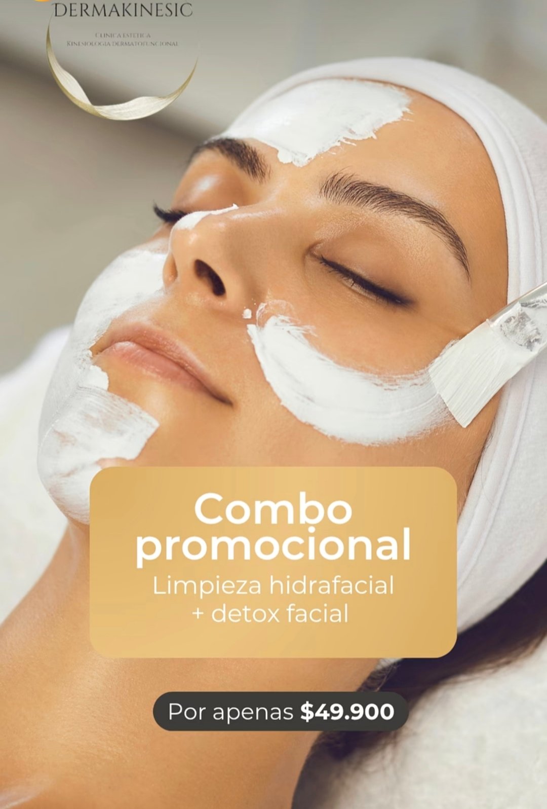 Combo limpieza hidrafacial + detox facial